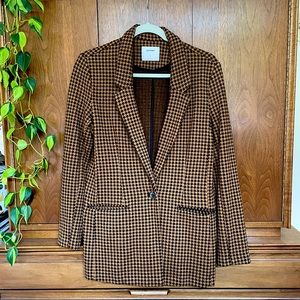 Supersoft Stretchy Houndstooth Blazer